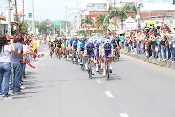 El tren del Quick Step trabajó durante toda la etapa para cazar a los fugados y llevar a Gaviria a la victoria.