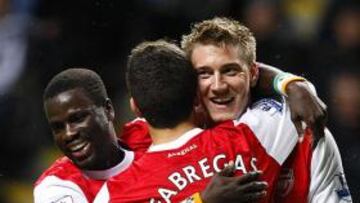 El Arsenal avanza de ronda tras golear al Newcastle