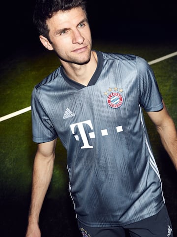 Bayern Munich launch new season 'steel grey' third kit