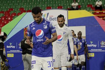 Tolima y Millonarios empataron en el primer encuentro de la final de la Liga BetPlay. Juan Fernando Caicedo marcó en la primera parte del partido, los de Gamero empataron con un tanto Juan Carlos Pereira en la adición.