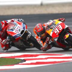 Cheste, pista 'traicionera' para el favorito al título de MotoGP