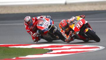 Márquez y Dovizioso se juegan el Mundial en Cheste.