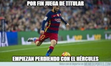 Los memes más divertidos del Hércules-Barcelona