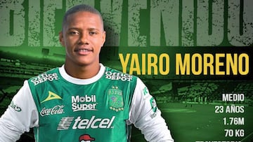 Yairo Moreno, revelación de la Liga Águila nuevo jugador de León de México