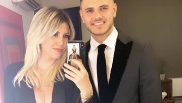 La tensi&oacute;n Inter-Icardi llega al l&iacute;mite: Apedrean el coche de Wanda Nara.