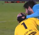 Isco no se lo creía: Jose Juan le empotra y acaba siendo gol