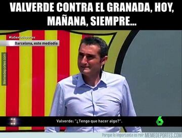 Los mejores memes del partido Granada-Barcelona