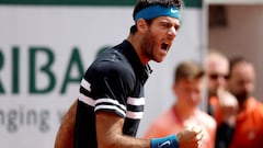 Del Potro - Cilic: 6-7, 7-5, 3-6 y 5-7, El argentino pasa a semifinales