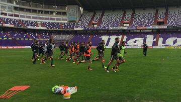 Villar y Chica son duda para jugar ante el Lugo