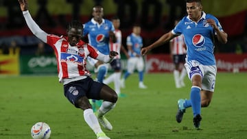 Junior vs Millos será el 23 de agosto por la Copa Águila