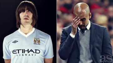 Liam Gallagher: "Si Guardiola no gana un título, debe irse"