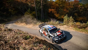 Sebastien Ogier aguanta los envites de Elfyn Evans
