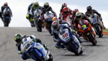 CONCIENCIADO. Pol Espargaró está ya a sólo nueve puntos del líder de Moto2, Scott Redding.