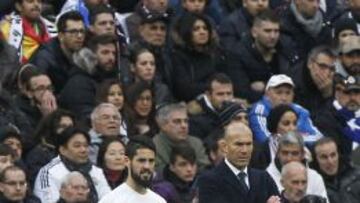 17/01/16 PARTIDO PRIMERA DIVISION
REAL MADRID - SPORTING DE GIJON
ISCO Y ZIDANE