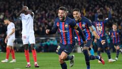 Barcelona-Sevilla en imágenes