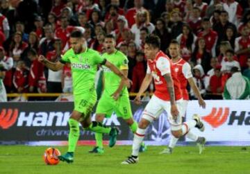 Bernal adelantó a los verdes; Gómez empató para el equipo cardenal.