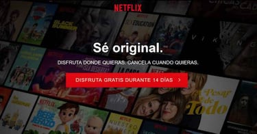 Vuelve la prueba de Netflix gratis, pero sólo por 2 semanas