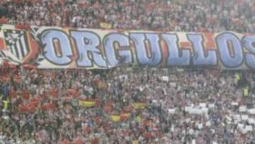 <b>FIELES. </b>La afición del Atleti pobló las gradas del Nacional de Bucarest en la final de la Europa League. Hará lo mismo en la Supercopa.