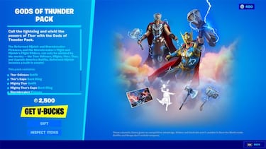 Fortnite x Thor: Love and Thunder - New Thor and Jane Foster outfits arrive in-game