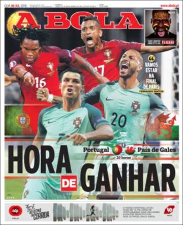 Portadas de la prensa mundial