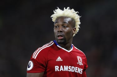 Cuando 'Los Villanos' descendieron de categoría Adama se marchó al Middlesbrough F. C. Jugó un total de 40 partidos registrando 5 goles y 12 asistencias.