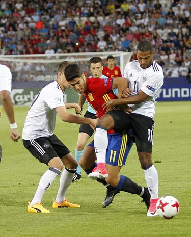 Marco Asensio y Gnabry.