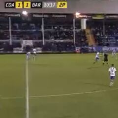 La joya de la Masía marca el golazo del año: el tanto que todo futbolista sueña con hacer