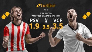 PSV Eindhoven vs. Valencia CF: horario, TV, pronósticos y estadísticas