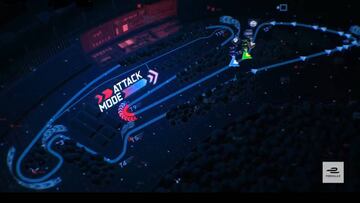 Realidad virtual para ilustrar el 'modo ataque' de la Fórmula E