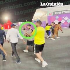 Inaceptable reacción: Eto’o agrede a un fan en Qatar