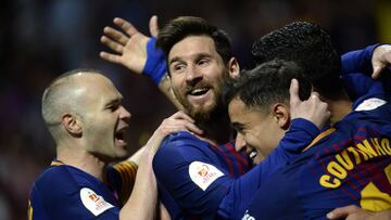 Messi igualó el récord de 68 años de Telmo Zarra