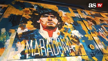 De La Paternal a La Bombonera: Maradona, en museo