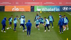 Cunha sigue entrenándose a la espera de que se concrete su salida