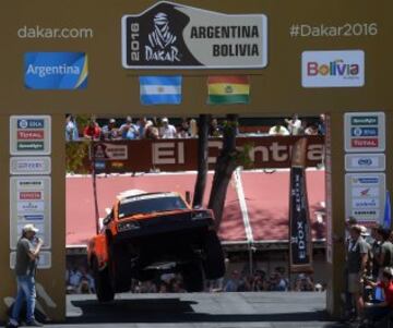 Robby Gordon y Walch Kellon.