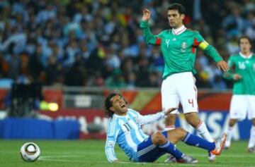 Octavos de final, cuando México perdió frente a Argentina (2010)
