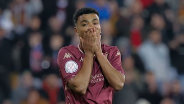 PONTEVEDRA, 15/01/2025.- El centrocampista del Pontevedra Dalisson de Almeida se lamenta tras una ocasión fallada, durante el partido de octavos de la Copa del Rey que Pontevedra CF y Getafe CF disputan este miércoles en el Estadio Municipal de Pasarón. EFE/ Lavandeira Jr