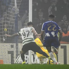 Luis Suárez, héroe agónico de Sporting: evita la caída ante Porto