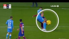 El polémico error arbitral que ayudó al Barça a ganar al colista