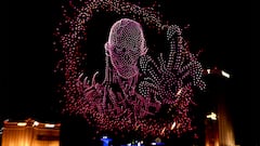 Stranger Things takes over Las Vegas with an unprecedented drone show