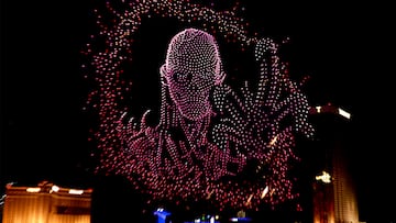 Stranger Things se apodera de Las Vegas con un espectáculo de drones sin precedentes
