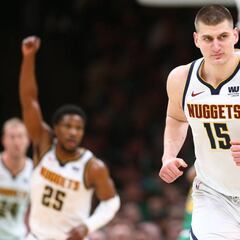 Los Nuggets ganan en Boston y se aseguran jugar los 'playoffs'