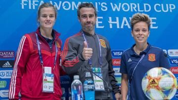 16/06/19
 COPA MUNDIAL FEMENINA DE FUTBOL FIFA   FRANCIA 2019
 SELECCION ESPA&Ntilde;OLA ESPA&Ntilde;A RUEDA DE PRENSA JORGE VILDA AMANDA SAMPEDRO IRENE PAREDES 