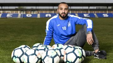 Nabil El Zhar, jugador del Legan&eacute;s.
 
 
 
 
 