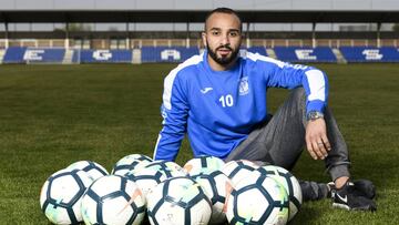 Nabil El Zhar, jugador del Leganés.
