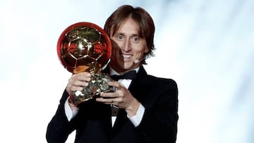 Luka Modric, 2018 Ballon d&#039;Or winner