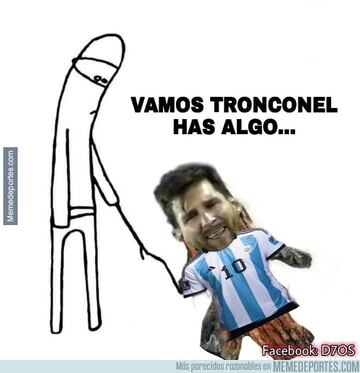 Los memes no tienen piedad con la Argentina de Messi