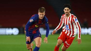 Johnny Cardoso fue titular contra el FC Barcelona, pero tuvo que abandonar el césped al 14′. El estadounidense de 24 años va entre lesiones y molestias.