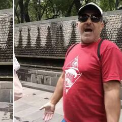 Exhiben a turista extranjero por orinar en el Bosque de Chapultepec: mexicana lo confronta y las redes lo atacan
