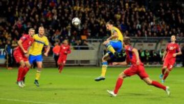 Ibra, ante Moldavia.