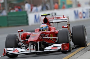 Todos los coches de Fernando Alonso en la F1